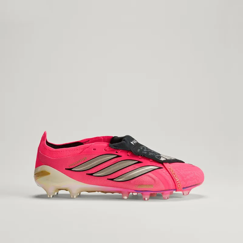 Adidas Predator Elite Fold-Over Tongue AG Football Boots, Pink (HP9971)