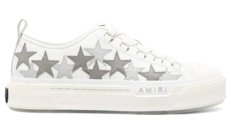 AMIRI Stars Court Low White Grey (AMFOSR1013-139)