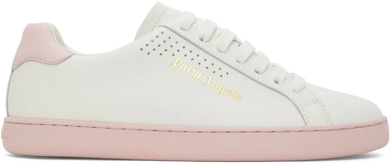 Palm Angels White & Pink Palm One (PWIA035S22LEA0020130)