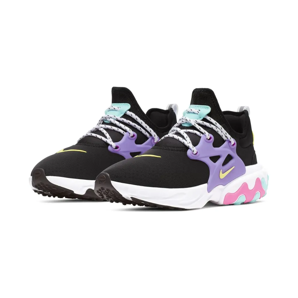 Nike React Presto Octopus Black/Dynamic Yellow-Aurora Green (CK0847-001)