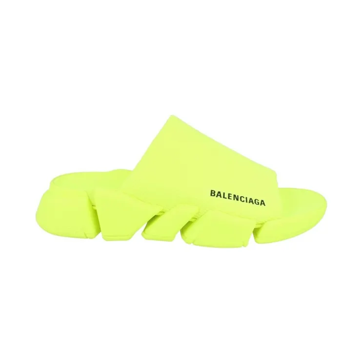 Balenciaga Speed 2.0 Slides Fluorescent Yellow (711453 W2DBH 7071)