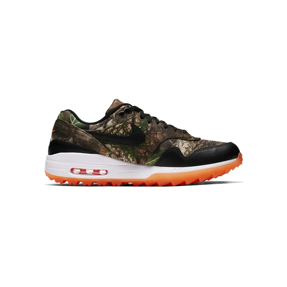 Nike Air Max 1 Golf Realtree Camo Baroque Brown/Total Orange-Summit White-Black (BQ4804-210)