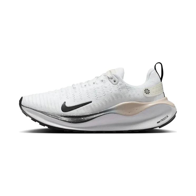 Nike React Infinity Run 4 White Platinum Tint Light Smoke Grey Black (HQ3507-100)