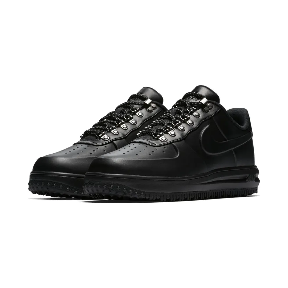 Nike Lunar Force 1 Duckboot Low Black Black/Black-Black (AA1125-001)