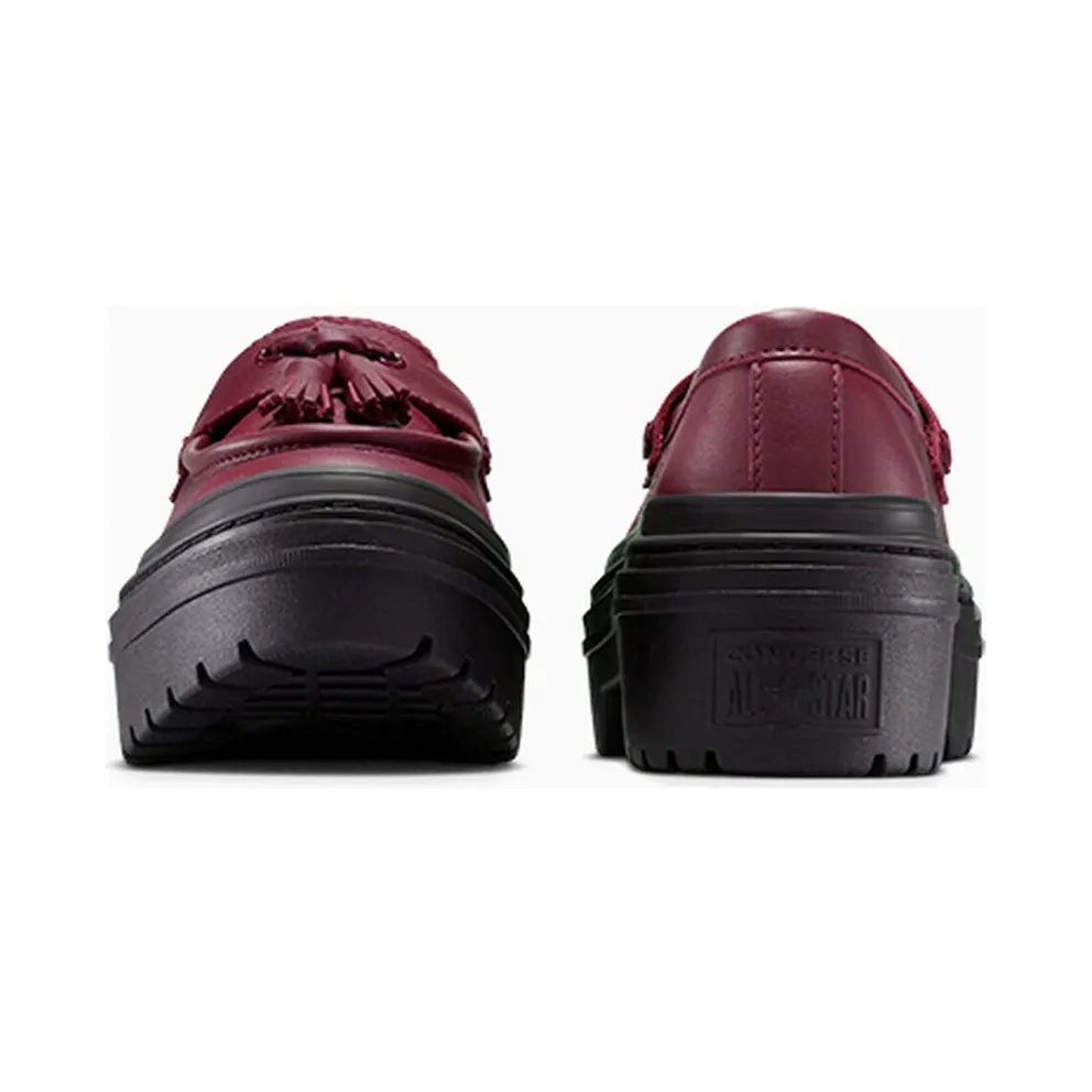 Converse Chuck Taylor All Star Lugged Heel Loafer Platform Leather Deep Bordeaux/Deep Bordeaux (A14708C)