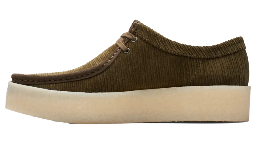 Clarks Wallabee Cup “Green Corduroy” (26174037)