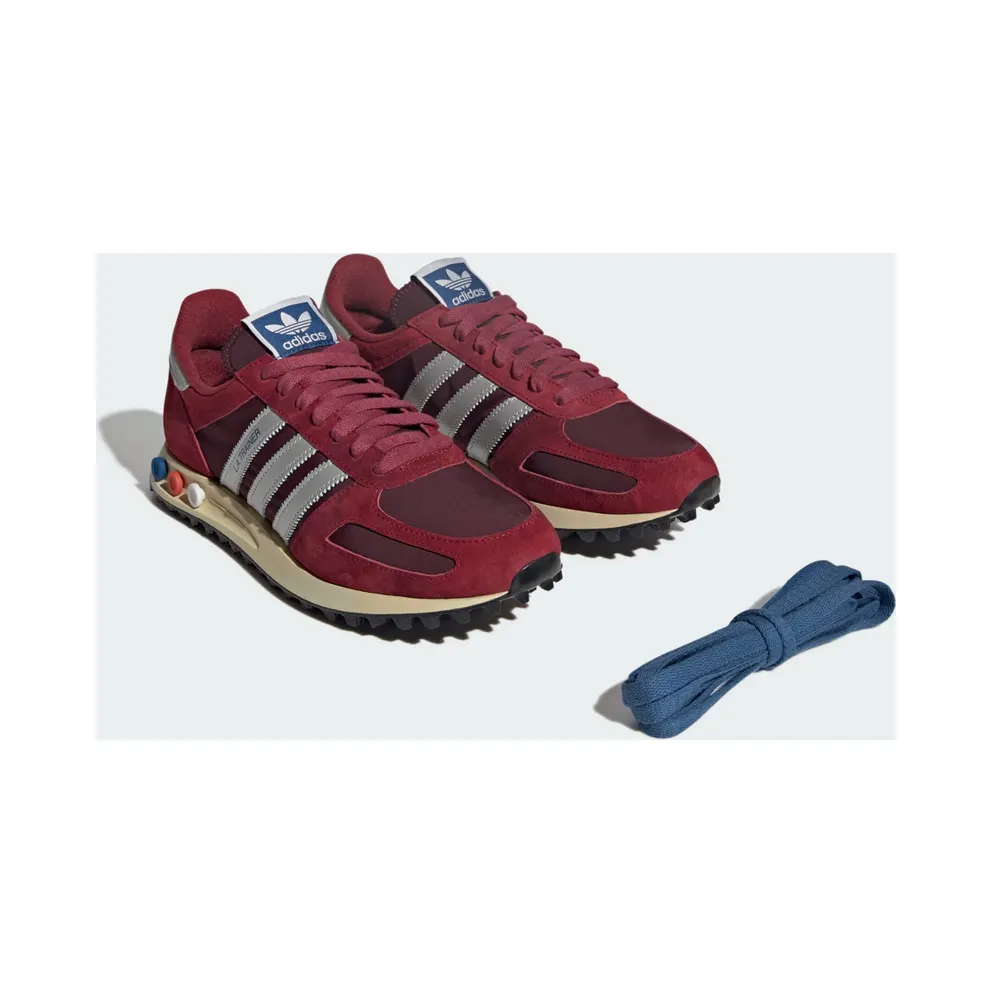 Adidas LA TRAINER OG Shoes Noble Maroon / Silver Metallic / Maroon (JQ5715)