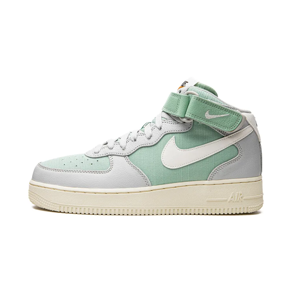 Nike Air Force 1 Mid ’07 LX “Grey Fog Enamel Green” (DQ8766-002)