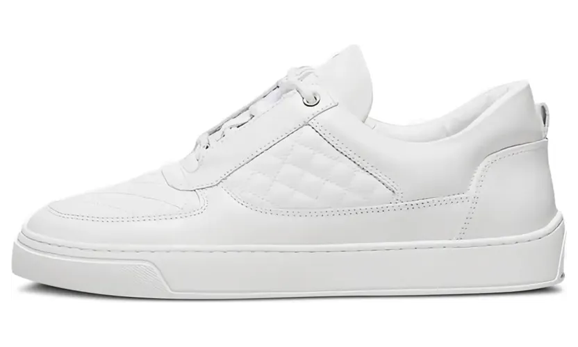 Leandro Lopes Faisca met gewatteerd patroon “White” (LL039P80)