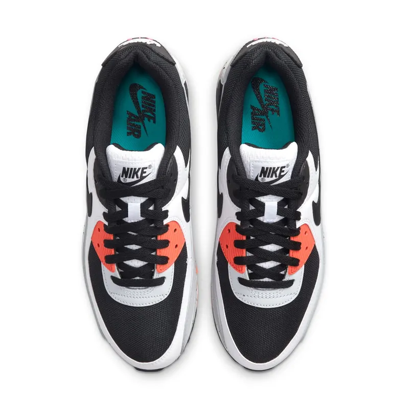 Nike Air Max 90 White Turf Orange (2021) (DC9845-100)