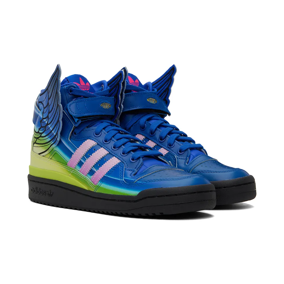 adidas Jeremy Scott Motorsport Wings 4.0 Bold Blue / Shock Pink / Light Pink (GY4421)