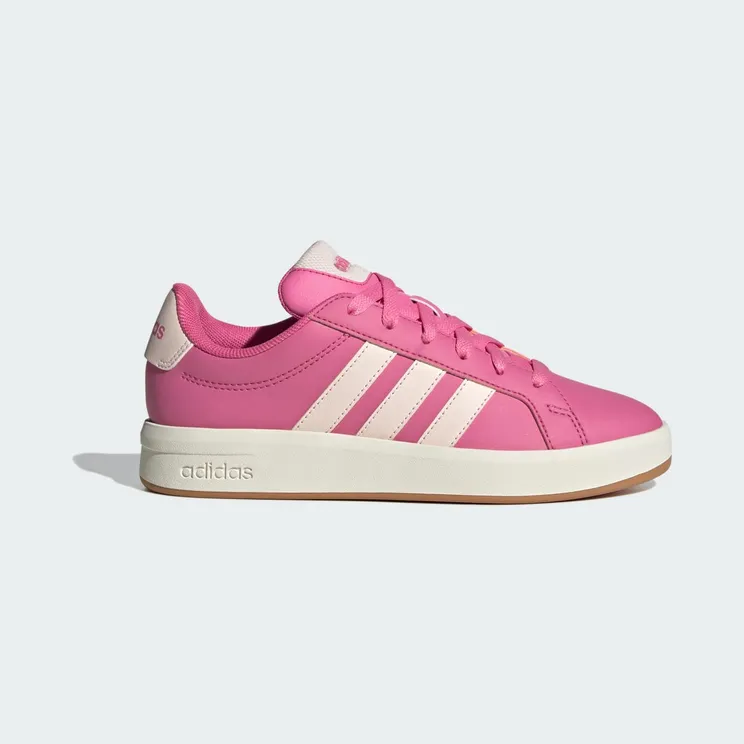 adidas Grand Court 3.0 Shoes Junior “Pink Fusion / Wonder Quartz / Off White” (HP3529)