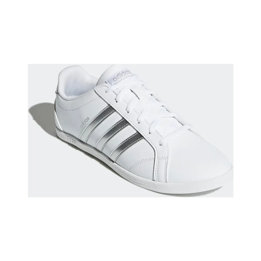 Adidas Neo Coneo QT ‘Metellic Silver’ Footwear White/Metallic Silver (DB0135)