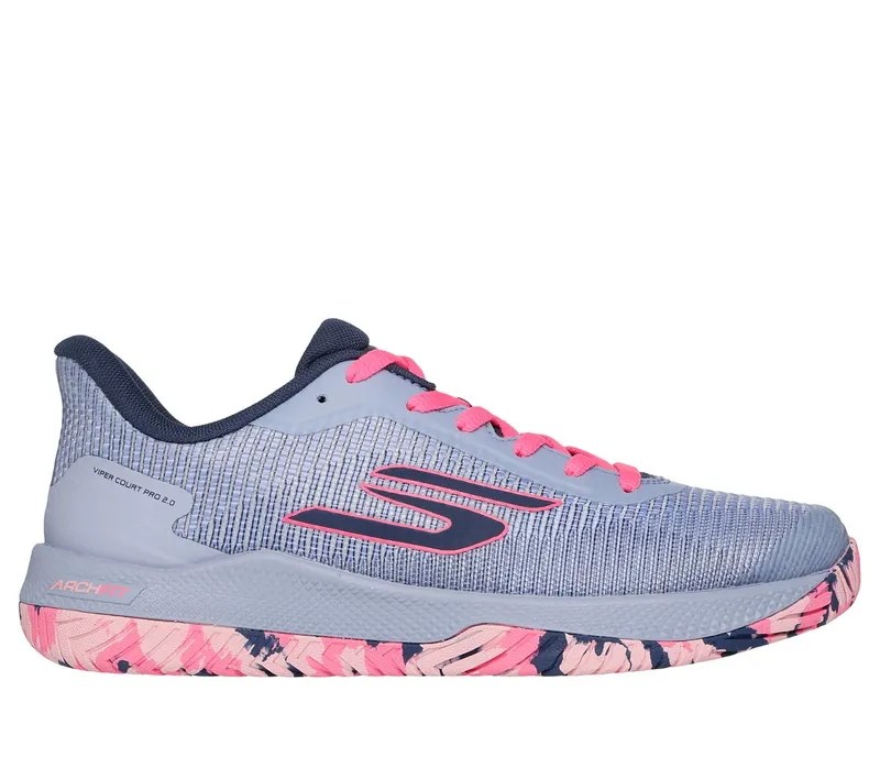 Skechers Viper Court Pro 2.0 “Grey / Lavender” (172109CGYLV)
