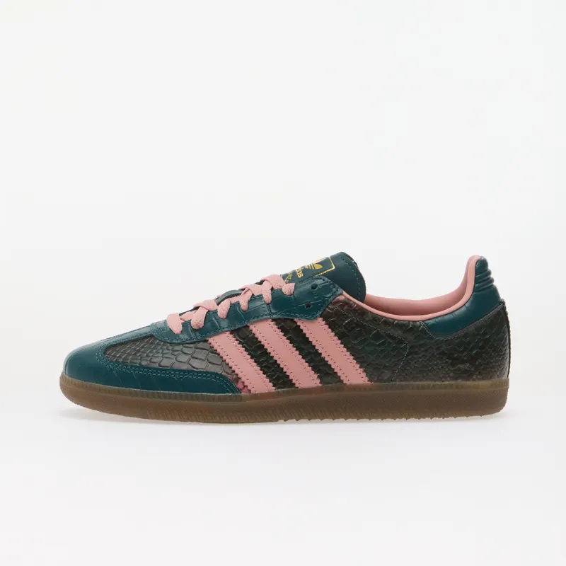 adidas Samba OG “Rich Green”: slangenprint in groen en roze, vandaag voor dames (2)