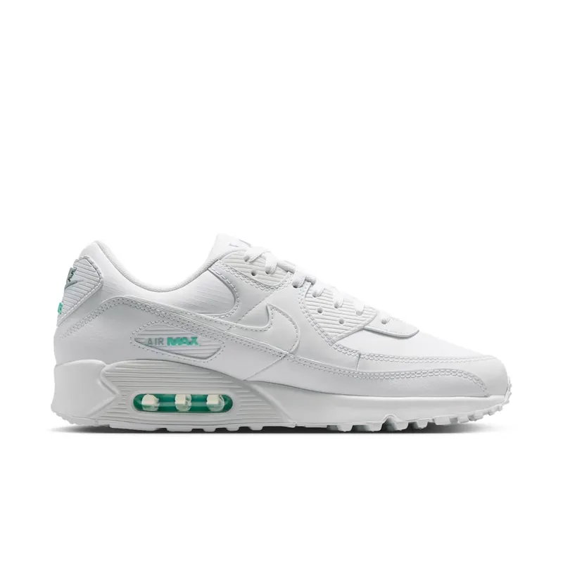 Nike Air Max 90 “White Hyper Turquoise” (IB7680-101)