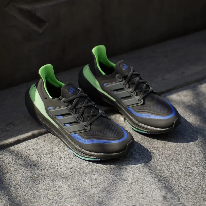adidas Ultra Boost Light Core Black Lucid Lime (IF2414)