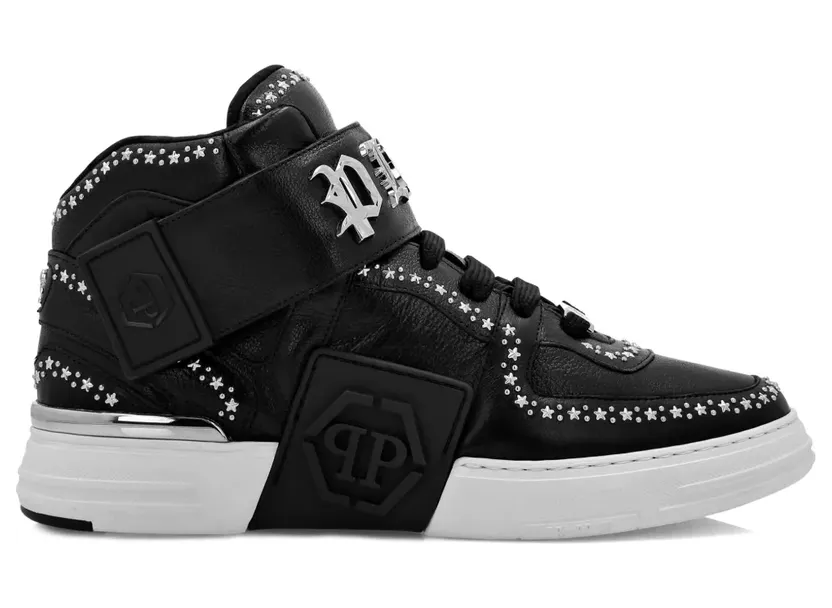 Philipp Plein Gothic Plein low-top sneakers – Zwart (FADSUSC0623PLE005N)
