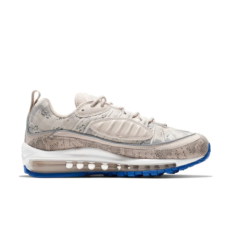 Nike Air Max 98 Snakeskin Camo (W) Light Orewood Brown/Blue (CI2672-100)