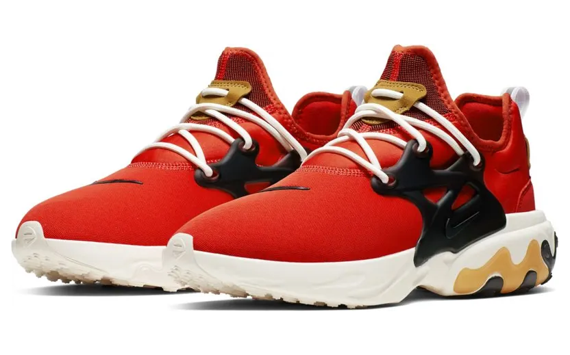 Nike React Presto ‘Tomato Tornado’ Habanero Red/Black-Tan (AV2605-600)