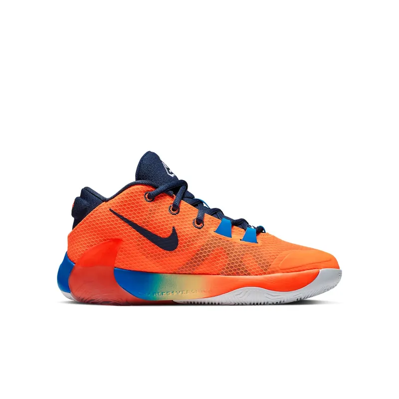 Nike Zoom Freak 1 Antetokounbros (GS) Total Orange/Midnight Navy-White-Photo Blue (BQ5633-800)