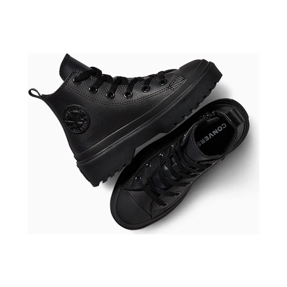 Converse Chuck Taylor All Star Lugged Lift Platform Leather Black/black/black