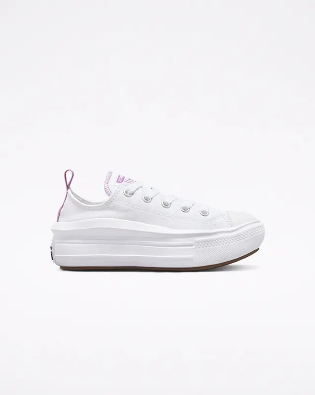 Converse Canvas Color Chuck Taylor All Star Move White/pixel Purple/White