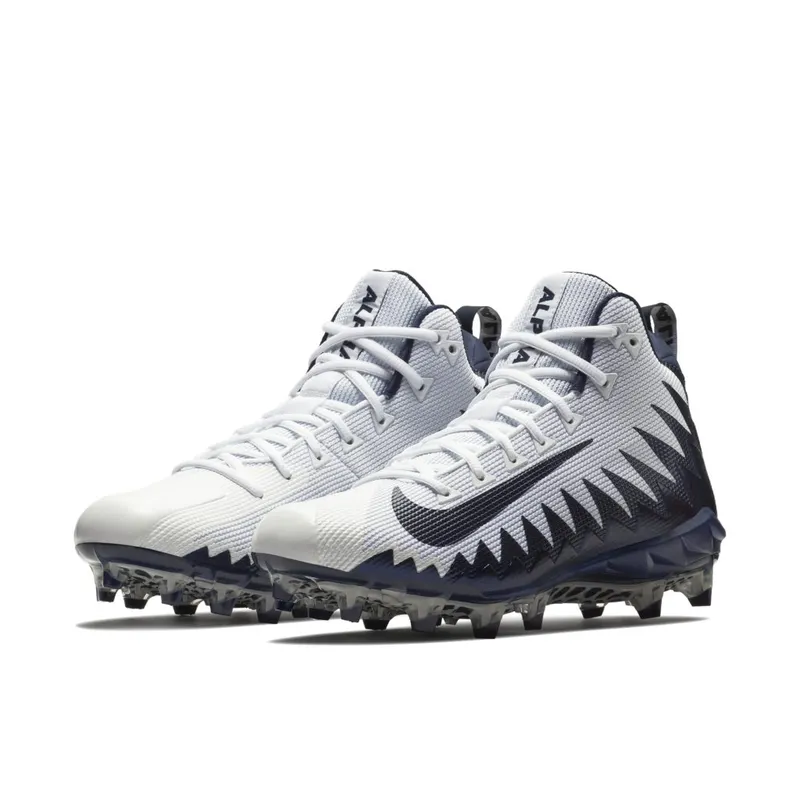 Nike Alpha Menace Pro Mid White Navy (871451-155)
