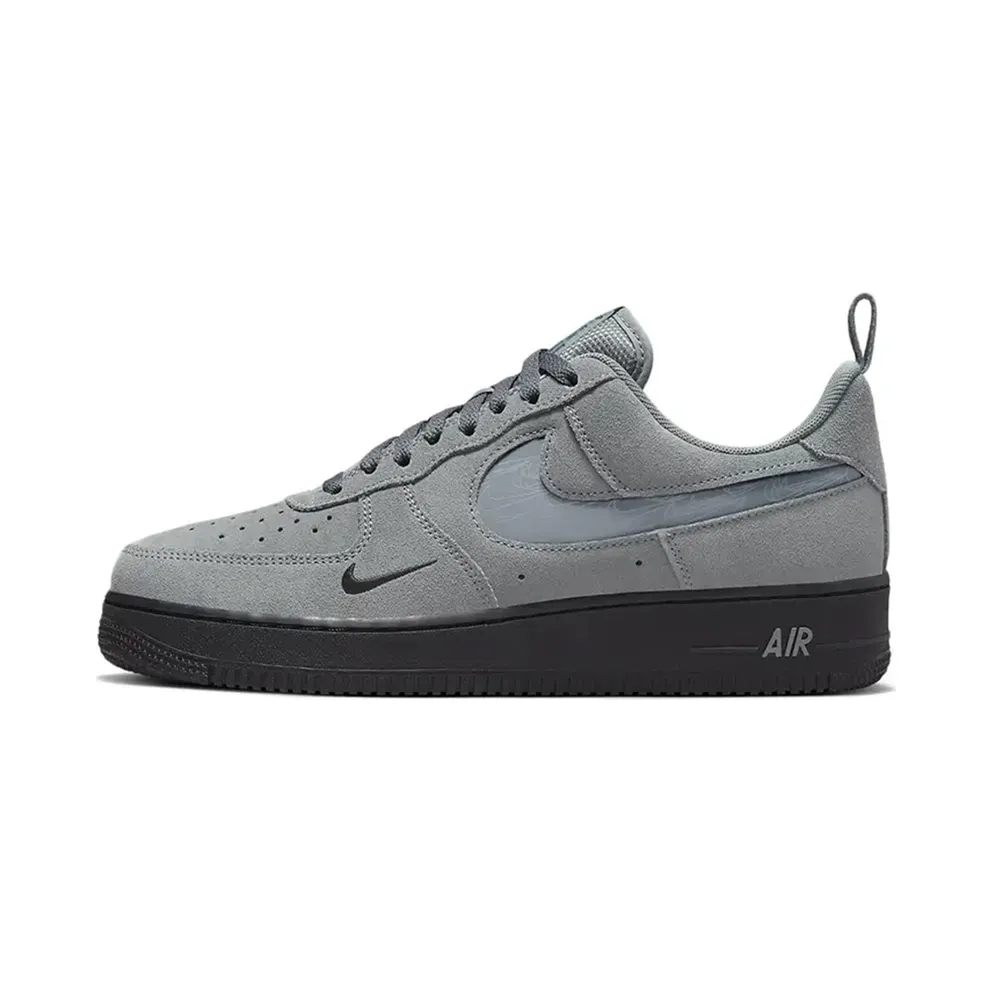 Nike Air Force 1 Low ’07 LV8 Reflective Swoosh Cool Grey (DZ4514-002)