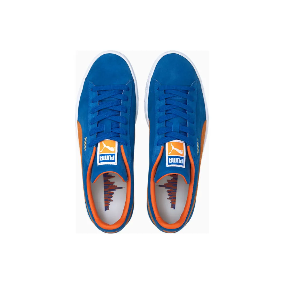 Puma Suede Teams Orange/Blue (380168-01)