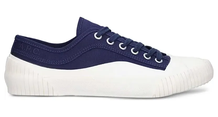 A.P.C. Navy Iggy Basse Sneakers (COEYS-M56106)