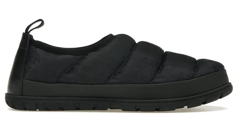 Dior Snow Slipper Black Oblique Technical Fabric (3SA089ZHN H969)