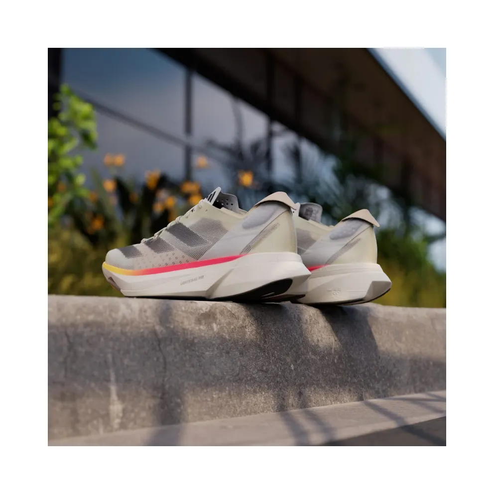 adidas Adizero Adios Pro 3 Ivory Iron Metallic Crystal Sand (IG6427)