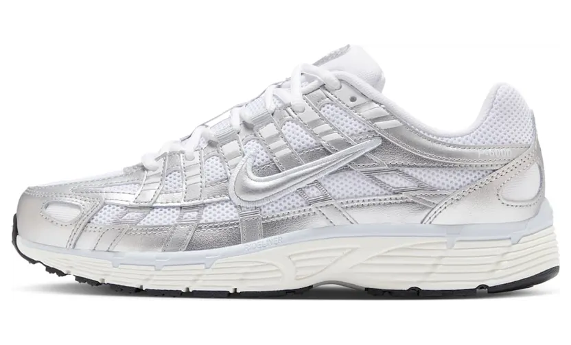 Nike P-6000 “White Blue Tint Sail Metallic Silver” (BV1021-106)