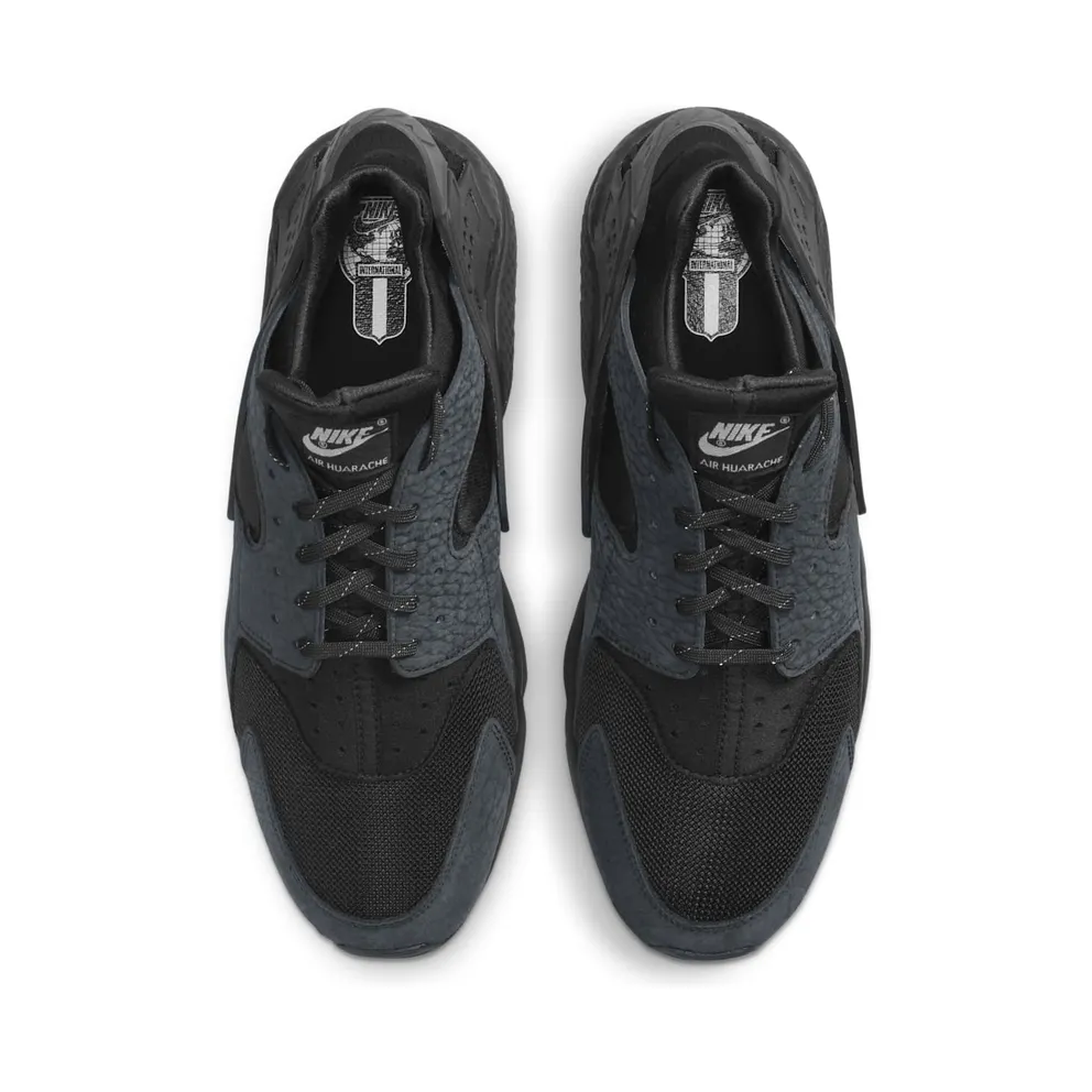 Nike Huarache Hyperlocal London Triple Black (2021) (DJ6890-001)