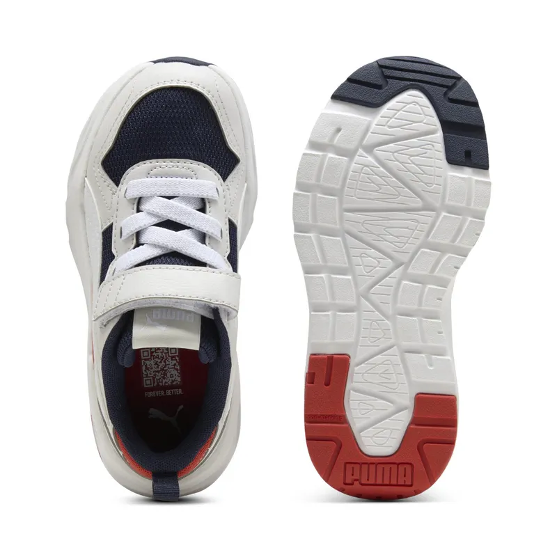 Puma Trinity 2 LT “Puma Navy / Puma White / Feather Gray / Red Fire” (403704_03)