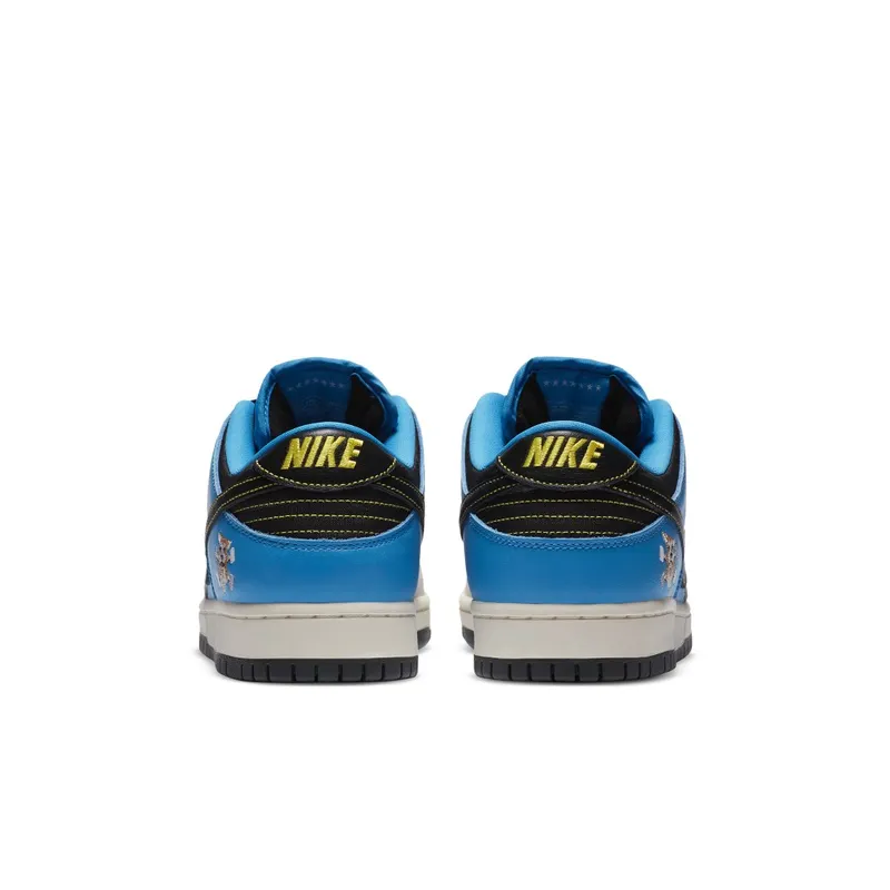 Nike SB x Instant Skateboards Dunk Low Black Blue (2020) (CZ5128-400)