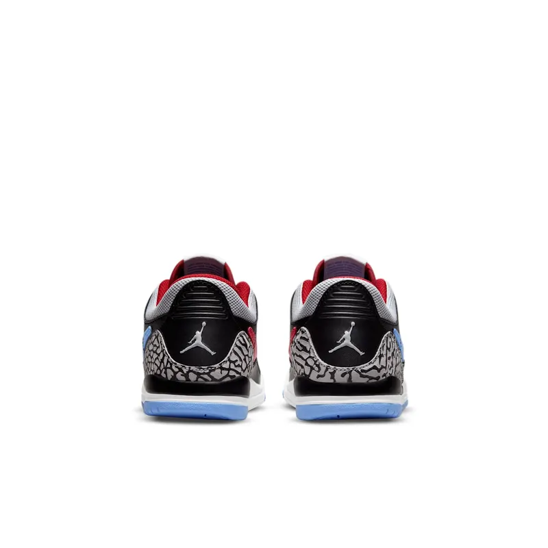 Jordan Legacy 312 Low Black Valor Blue University Red Wolf Grey (CD9055-004)