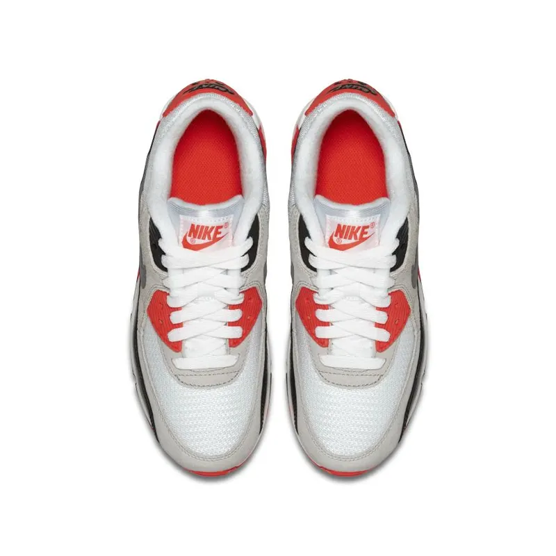 Nike Air Max 90 Infrared 2015 (GS) White/Cool Grey-Neutral Grey-Black (724882-100)