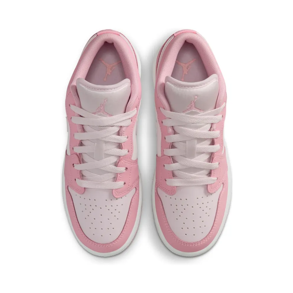 Air Jordan 1 Low GS “Medium Soft Pink White'” (553560-614)