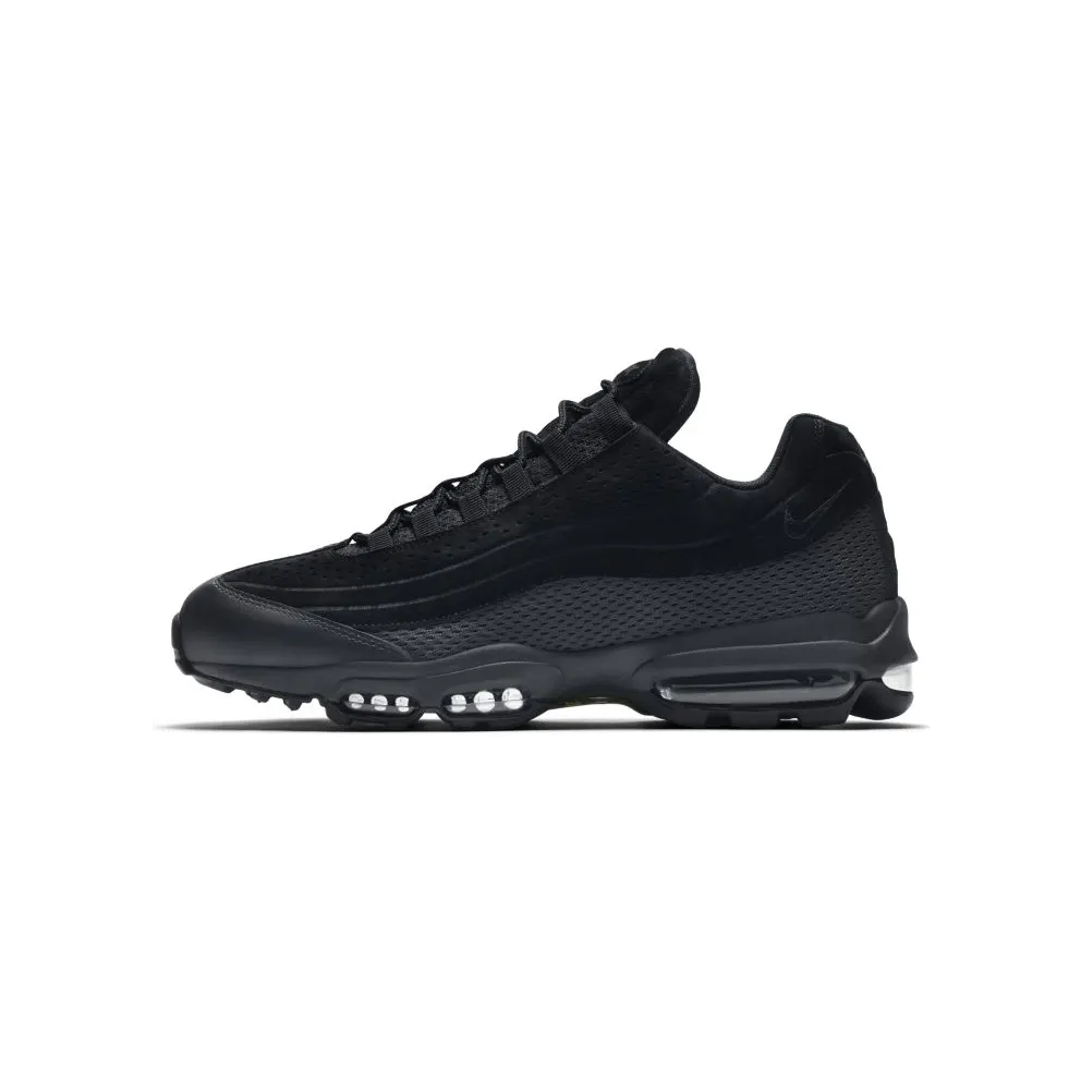 Nike Air Max 95 Ultra Premium Breathe Triple Black Black/Black-Anthracite-Volt (AO2438-002)