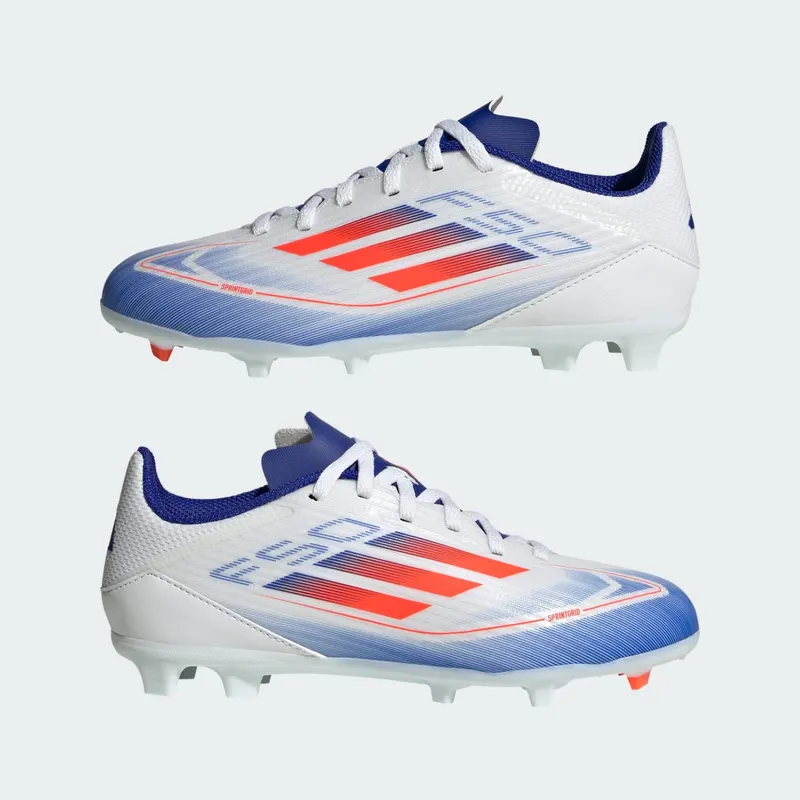 adidas F50 League Multi-Ground Cloud White Solar Red Lucid Blue (IF1367)