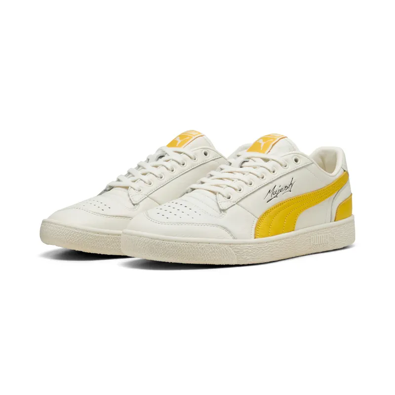 Puma Majesty “Warm White / Pelé Yellow” (312617_02)