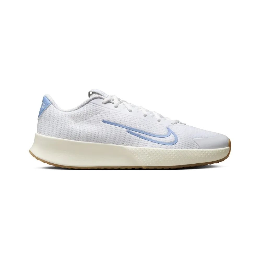 Nike Court Vapor Lite 2 HC White Sail Gum Light Brown Light Blue (DV2018-107)