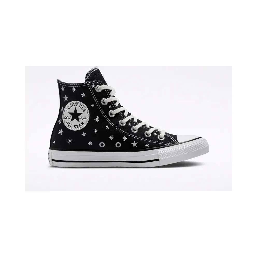 Converse Chuck Taylor All Star Embroidered Stars Black/egret/vintage White (A03723C)