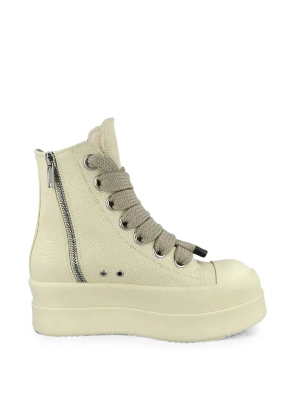 Rick Owens DRKSHDW Mega Bumper Jumbolace sneakers – Beige (DU01F4850DOW2)