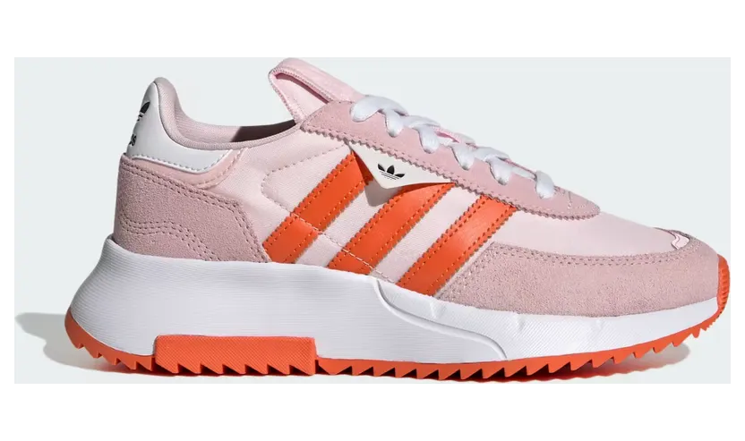Adidas Retropy F2 Shoes Kids Clear Pink / Orange / Cloud White (IG9899)