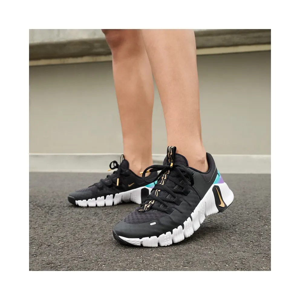 Nike Free Metcon 5 Black Fireberry Gold (FB7149-001)