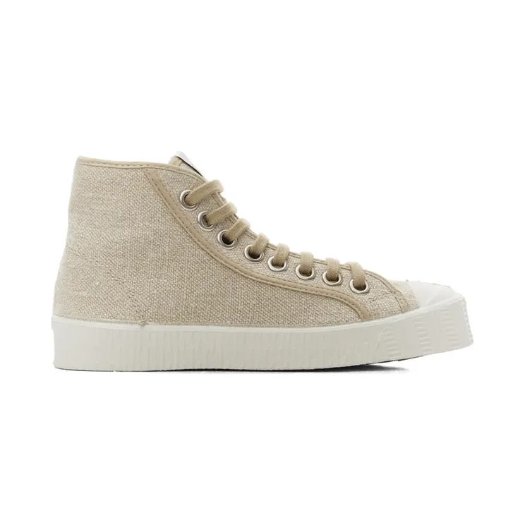 Spalwart Beige Linen Special Mid Sneakers (34051100030)