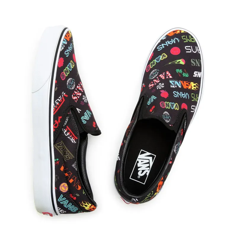 VANS Disruptive Classic Slip-on Shoes Black (VN0A33TB43D)